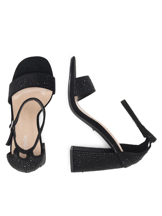 DeeZee DeeZee Sandały KL-F3496-1 Czarny