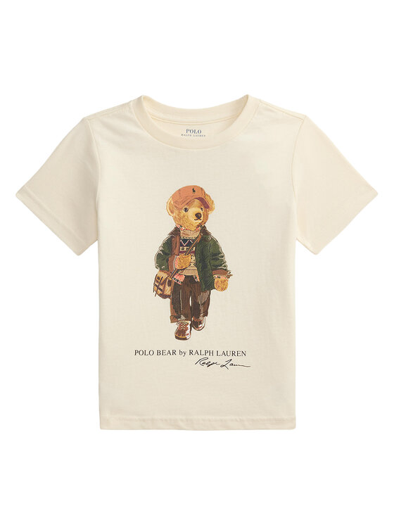 Polo Ralph Lauren Polo Ralph Lauren T-Shirt 322B27298002 Krémová Regular Fit