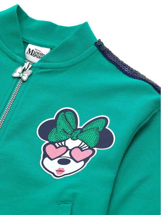 Original Marines Felpa Myszka Minnie DDPV3053F Verde Modivo