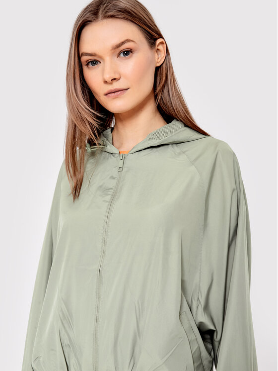 Giacca di transizione LJK-DEBBI Verde Relaxed Fit
