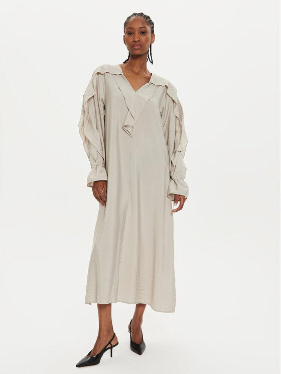 Karen by Simonsen Karen by Simonsen Koktel haljina Penelope 10105047 Bež Loose Fit