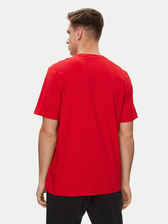 adidas adidas T-särk Essentials Single Jersey Embroidered Small Logo T-Shirt IC9290 Punane Regular Fit
