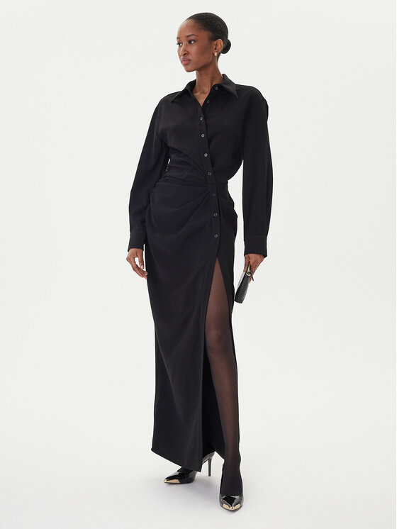 Eleh Eleh Abendkleid EFW250275 Schwarz Regular Fit