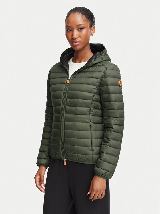 Save The Duck Save The Duck Kurtka przejściowa D33620W GIGA21 Zielony Regular Fit