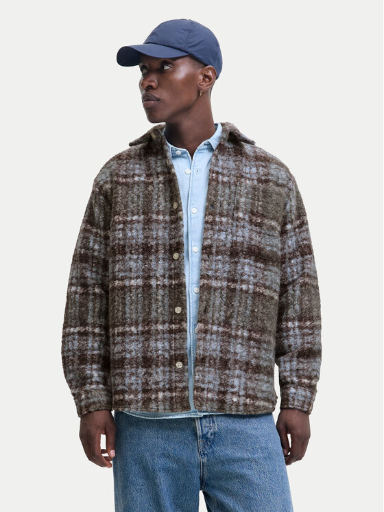 Jack & Jones Jack & Jones Μπουφάν μεταβατικό Denver 12293835 Καφέ Loose Fit