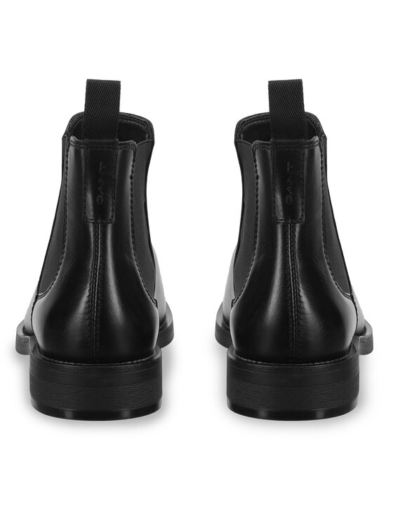Gant Gant Kotníková obuv s elastickým prvkem Rizmood 29651754 Černá