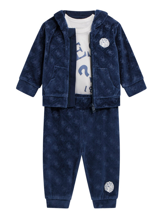 Guess Guess Спортивний костюм H5BW02 KAVN4 Cиній Regular Fit