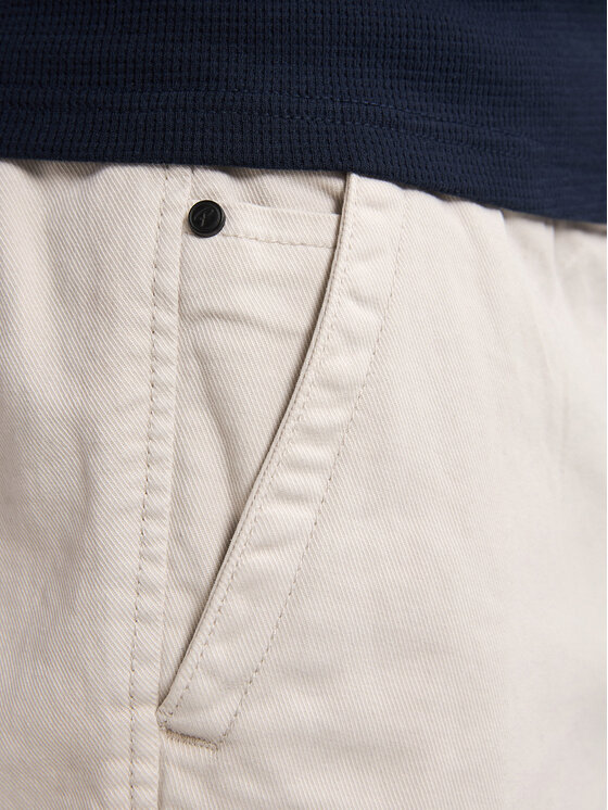 Petrol Industries Petrol Industries Pantaloncini di tessuto M-1050-SHO527 Bianco Regular Fit