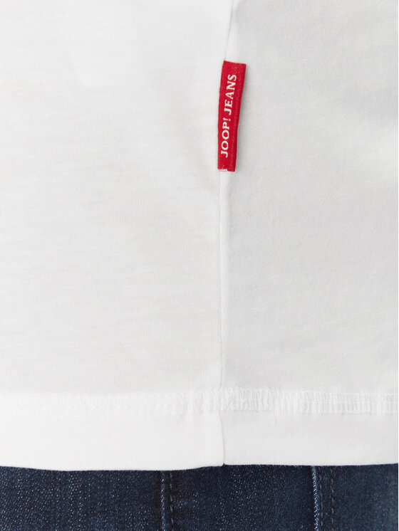 JOOP! Jeans JOOP! Jeans Marškinėliai 15 JJJ-12Caspian 30045667 Balta Modern Fit