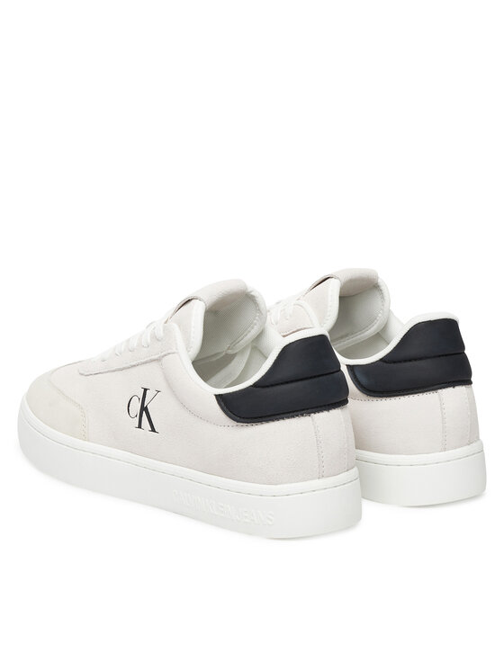 Calvin Klein Jeans Calvin Klein Jeans Laisvalaikio batai Classic Cupsole Mg Su YM0YM01300 Balta