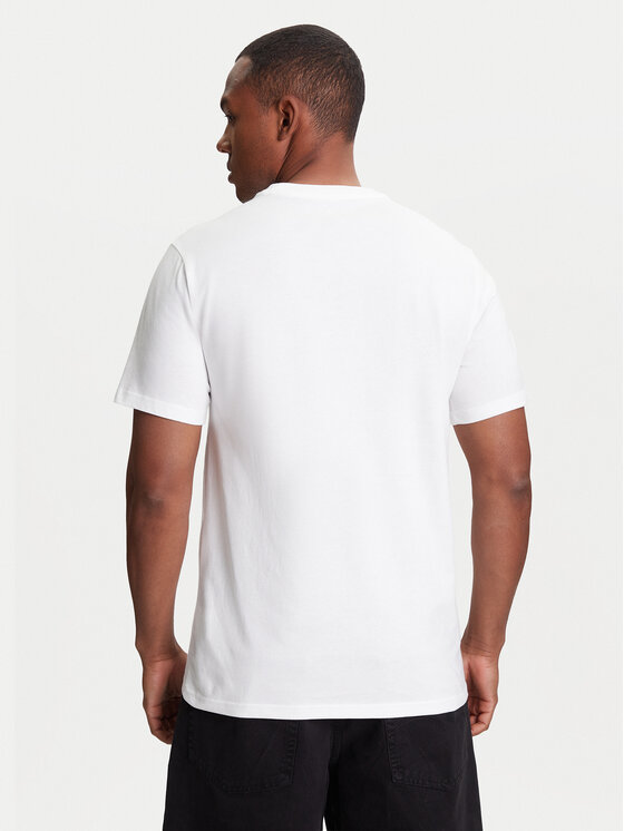 Converse Converse T-Shirt Neon Sign All Star Patch 10027722-A02 Bílá Regular Fit