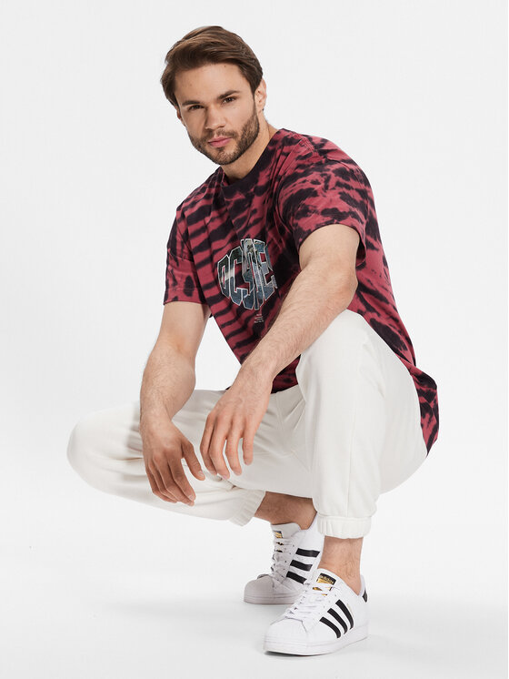 DC DC T-shirt ADYKT03209 Crvena Regular Fit