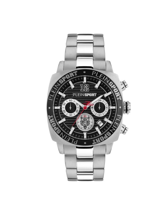 Plein Sport Ceas Wildcat PSGBA1123 Argintiu Accesorii imagine noua