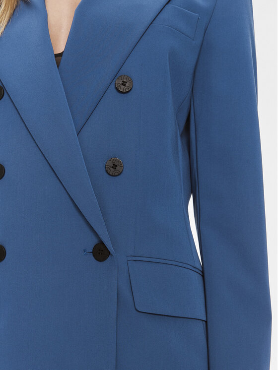 HUGO Hugo Giacca da abito Amalisa 50501428 Blu Relaxed Fit