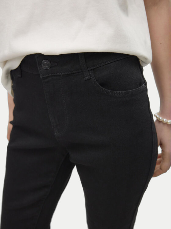 Vero Moda Vero Moda Farmer Melly 10310691 Fekete Skinny Fit