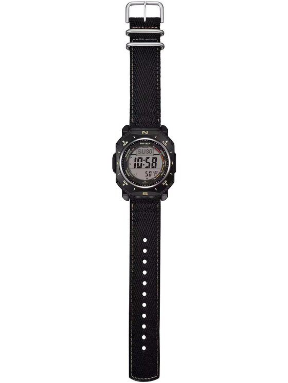 Casio Casio Hodinky PRG-69B-1ER Čierna