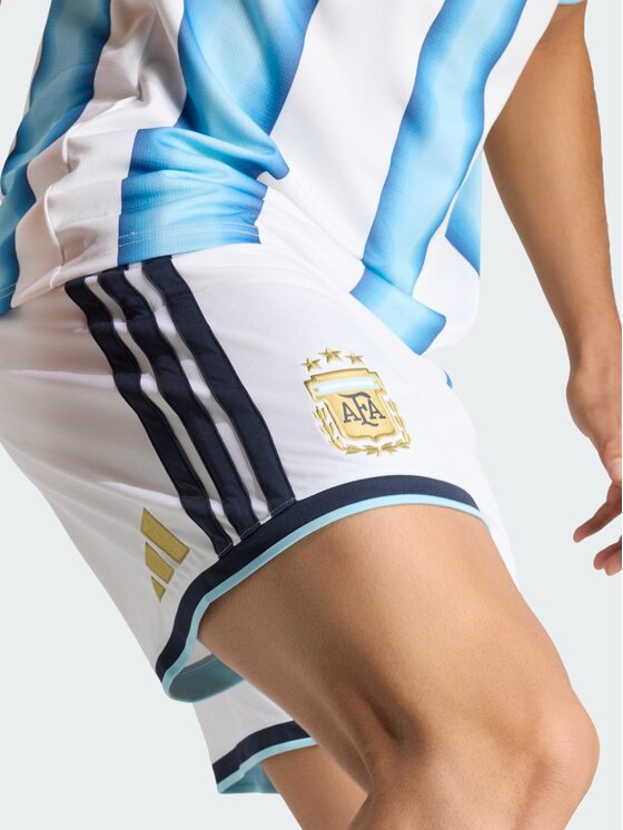 adidas adidas Szorty sportowe Argentyna 26 Home Biały Regular Fit