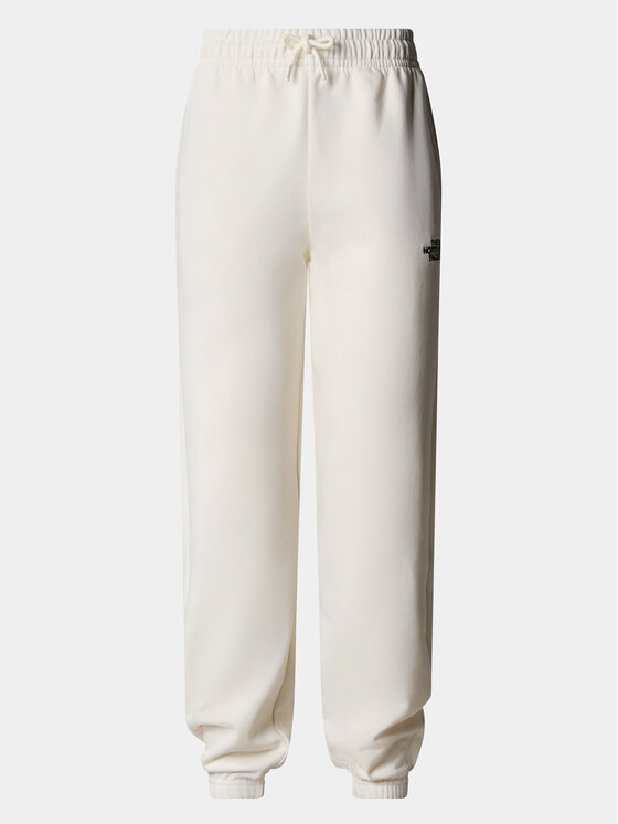 The North Face The North Face Teplákové kalhoty Essential NF0A7ZJF Écru Relaxed Fit