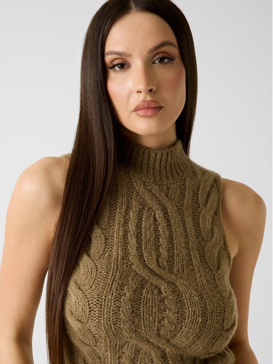 Guess Guess Sweter 181977 Zielony Classic Fit