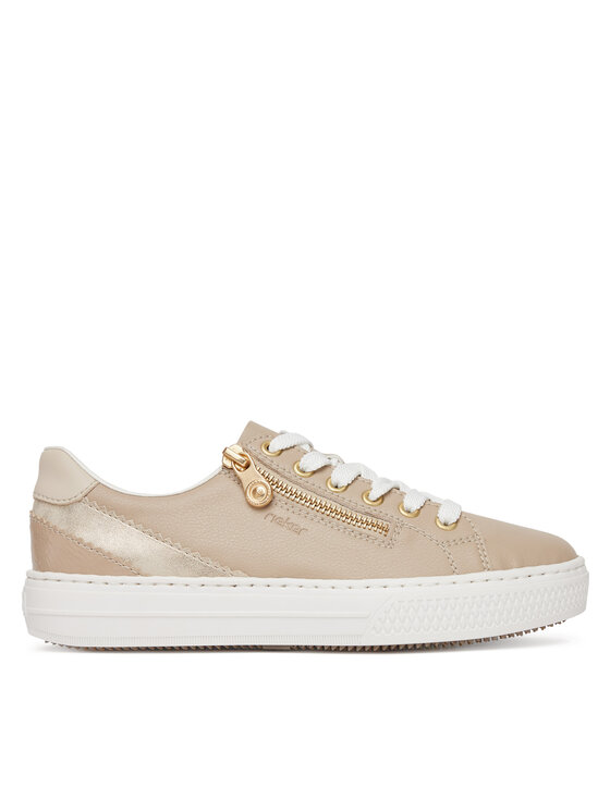 Rieker Rieker Sneakersy L5900-62 Beżowy