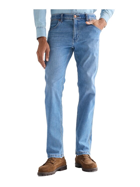 Wrangler Jeansy 112377761 Niebieski Regular Fit | Modivo.pl
