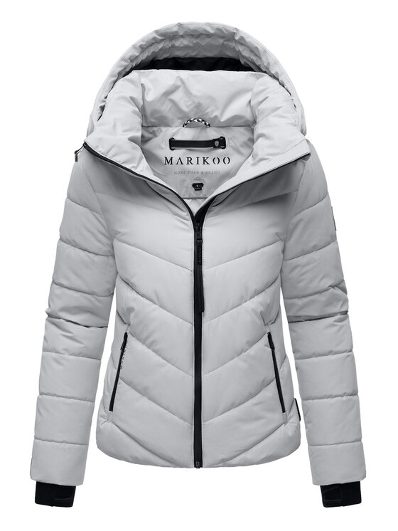 Marikoo Marikoo Kurtka zimowa Samuiaa XVI Szary Regular Fit
