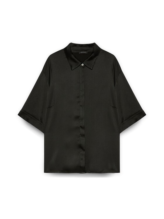 Fiorella Rubino Fiorella Rubino Camicia 5053T001391N033 Nero Boxy Fit
