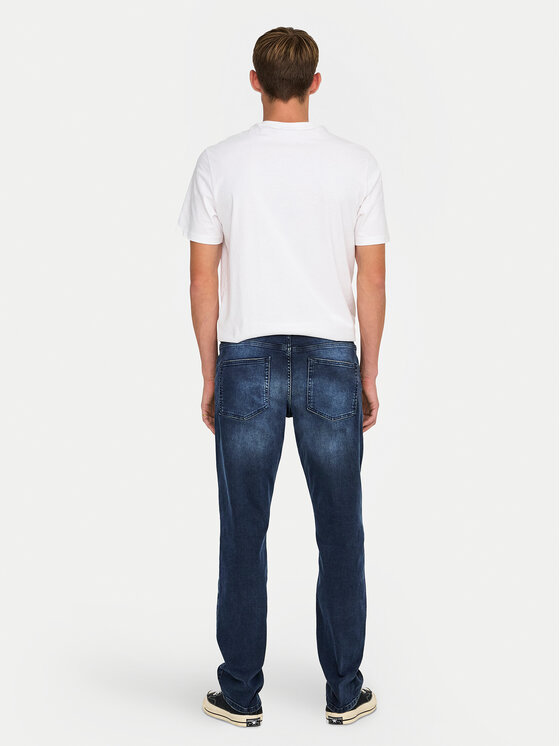 Only & Sons Only & Sons Jeans hlače 22032697 Mornarsko modra Slim Fit