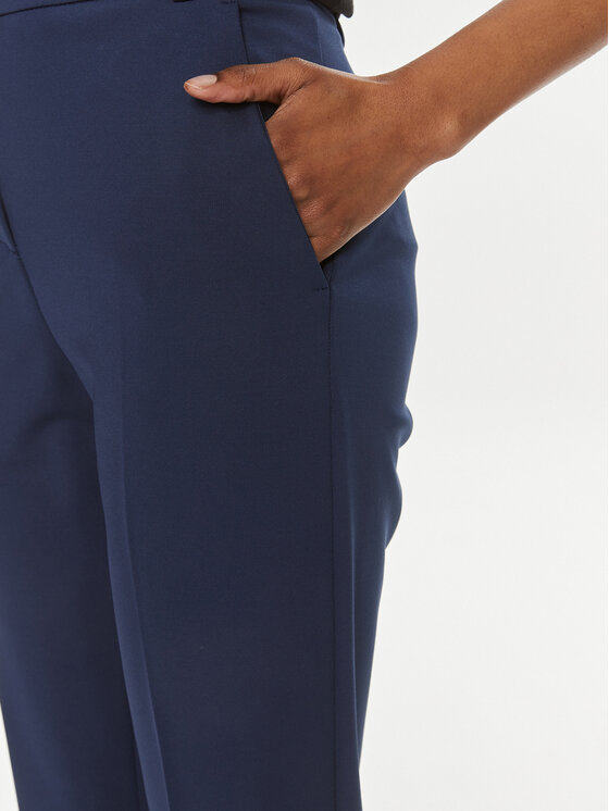 PINKO Pinko Pantaloni din material Bello 100155 A1L4 Bleumarin Slim Fit