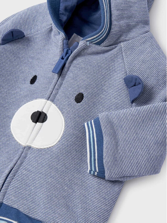 Felpa 2409 Blu Regular Fit