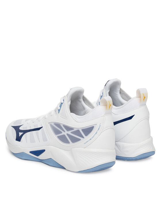 Mizuno Mizuno Tenisice za dvoranski nogomet Wave Dimension Mid V1GA2245 Bijela