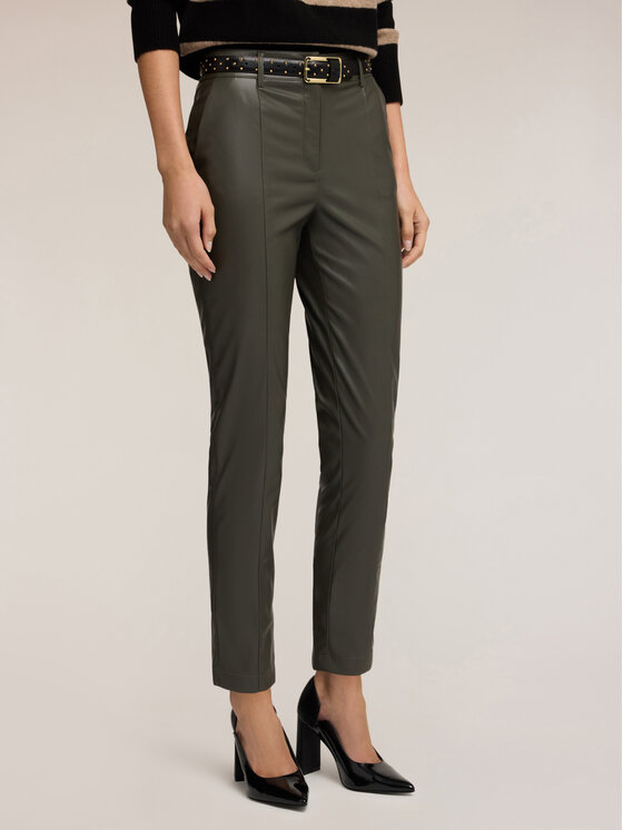 Motivi Motivi Pantaloni di tessuto P033Q004382N035 Verde Skin Fit
