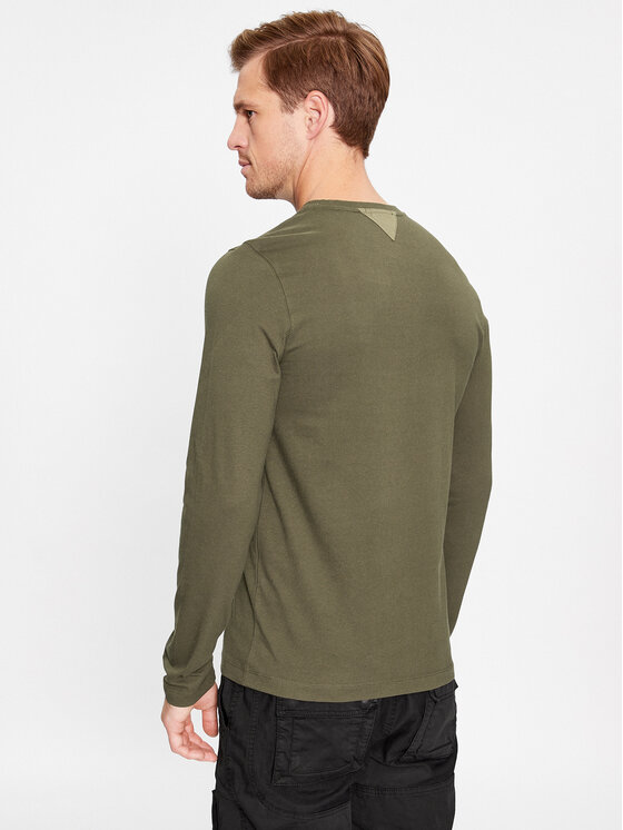 Aeronautica Militare Aeronautica Militare Longsleeve 232TS2185J609 Verde Regular Fit