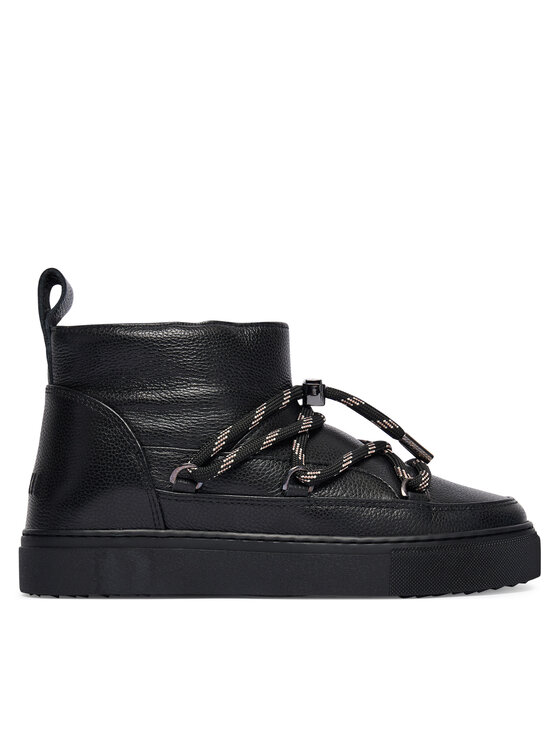 Inuikii Inuikii Μπότες Χιονιού Full Leather Gloss 1001.001.0371 Μαύρο