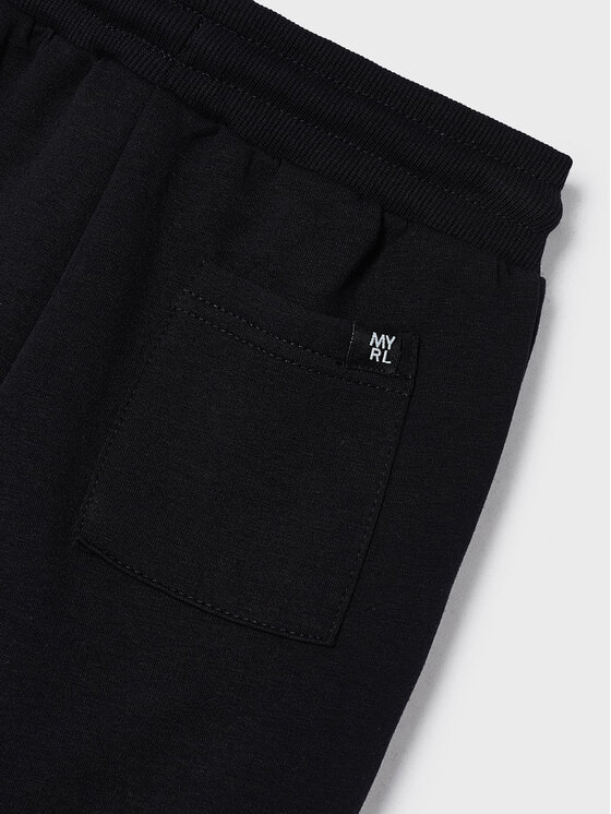 Mayoral Pantaloni da tuta 725 Nero Regular Fit