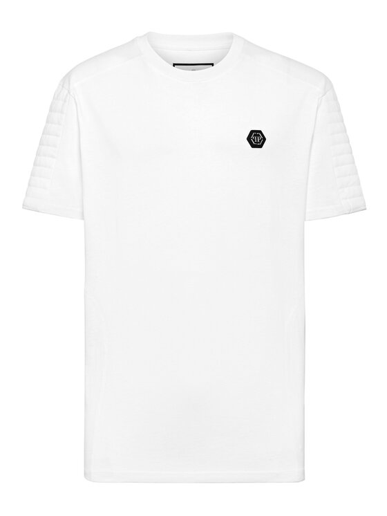 PHILIPP PLEIN PHILIPP PLEIN T-Shirt 27127 Biały Regular Fit