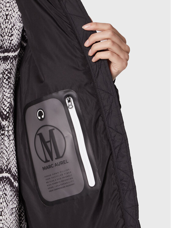 Marc Aurel Marc Aurel Демісезонна куртка 4433 1020 92907 Чорний Regular Fit