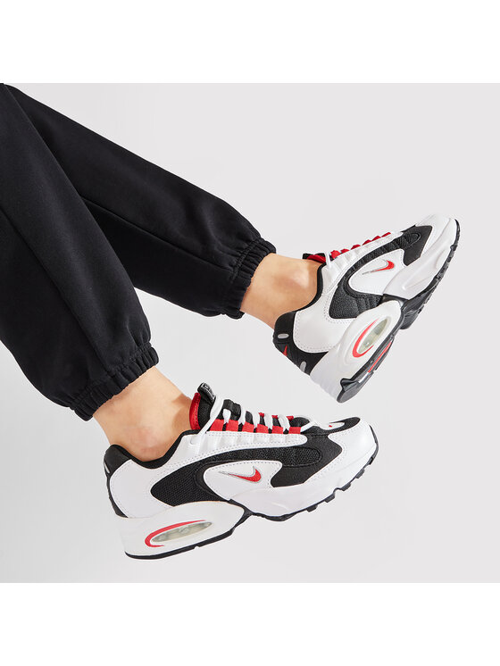 nike air max triax 96 white red black