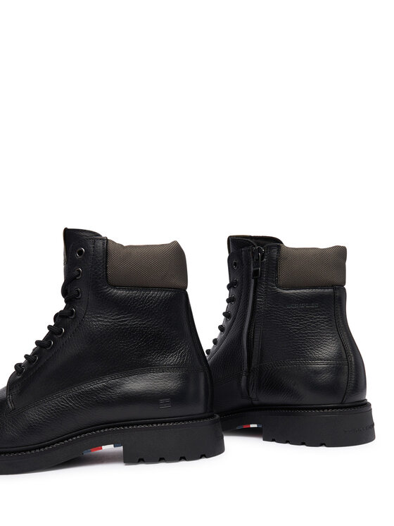 Tommy Hilfiger Tommy Hilfiger Csizma Comfort Lwt Wrm Mx FM0FM05595 Fekete
