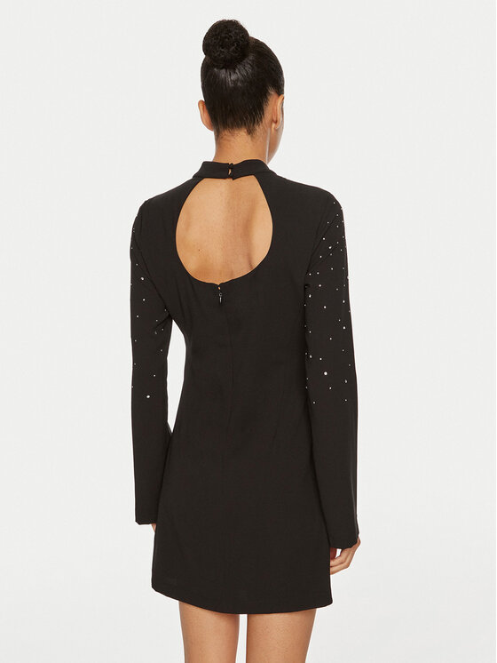 Silvian Heach Silvian Heach Rochie cocktail Sinski GPA24206VE Negru Regular Fit