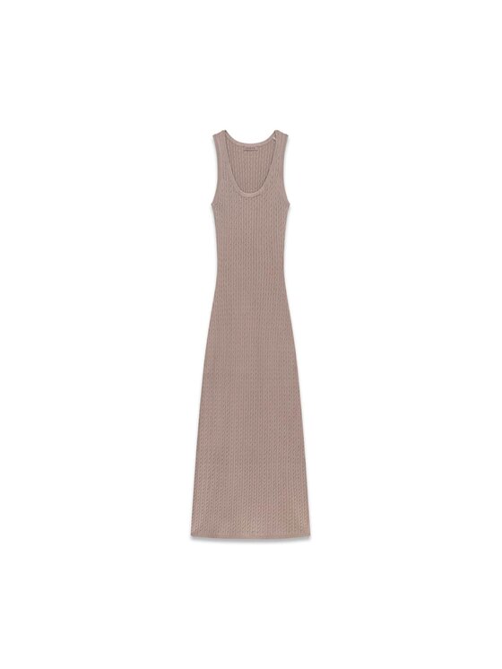 Guess Guess Každodenní šaty 184943 Hnědá Classic Fit