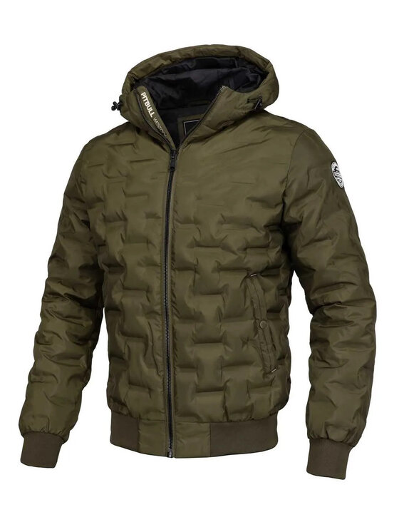 Kurtka zimowa PITBULL, Rozmiar M, Khaki, 520104.3800.XXL