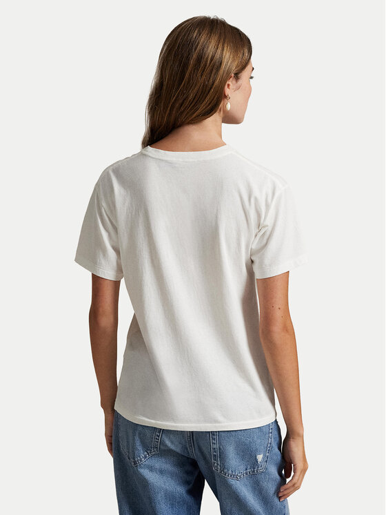 Polo Ralph Lauren Polo Ralph Lauren T-shirt 211971752001 Bijela Straight Fit
