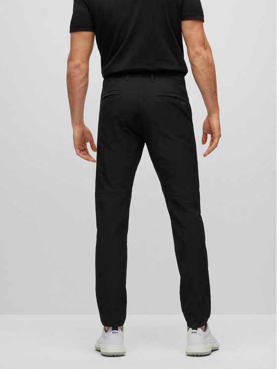 BOSS Boss Chino-püksid T_Commuter-Slim 50495497 Must Slim Fit