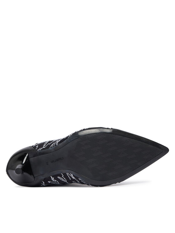 KARL LAGERFELD KARL LAGERFELD Botine Sarabande KL30976 Negru