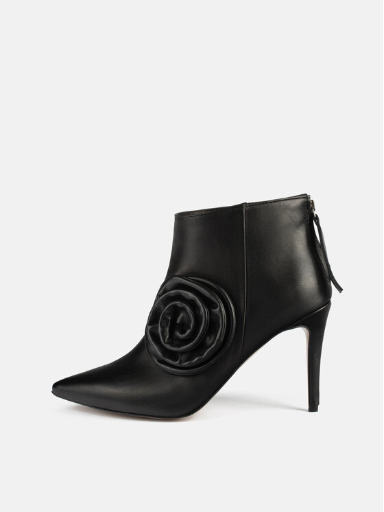 L37 L37 Polokozačky GLAMOUR STRIDE Černá