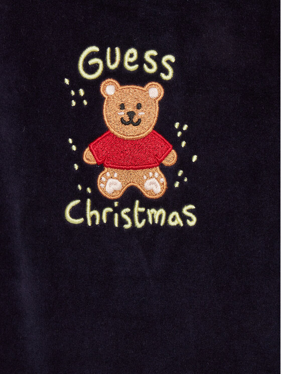 Guess Guess Śpiochy P4BG02 KAVN0 Granatowy Regular Fit