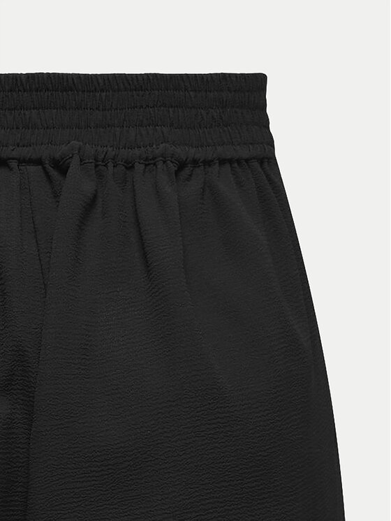 ONLY ONLY Pantalon scurți din material Nova 15325521 Negru Regular Fit