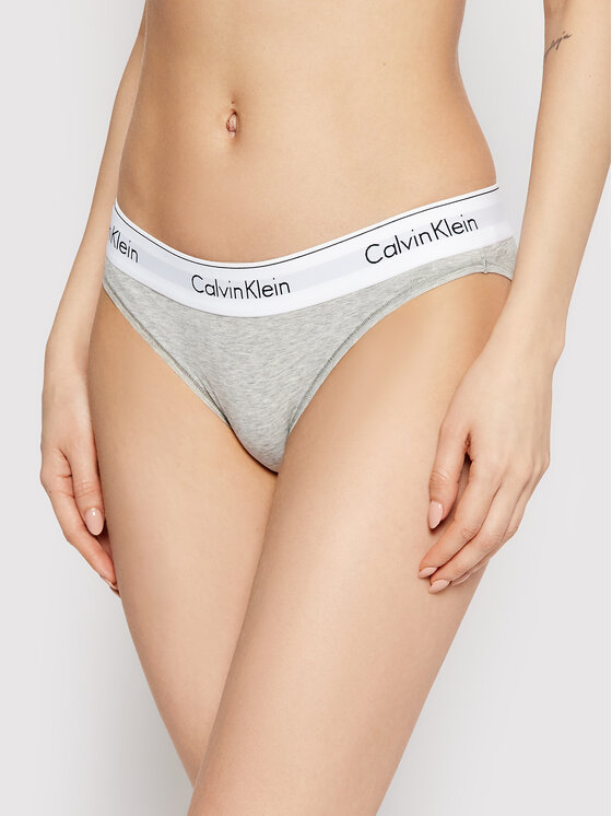 Calvin Klein Underwear Klasické nohavičky 0000F3787E Sivá