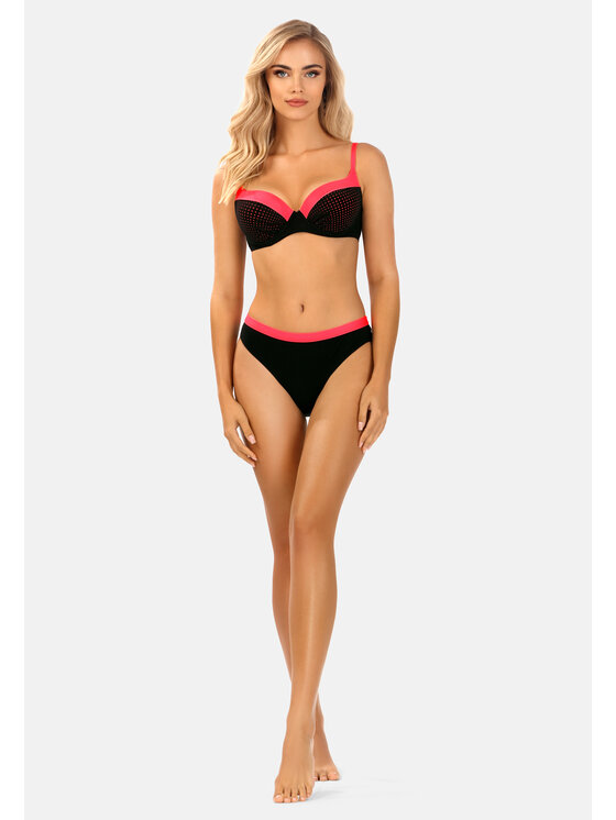 Miss Lou Miss Lou Costume da bagno ML006 Nero